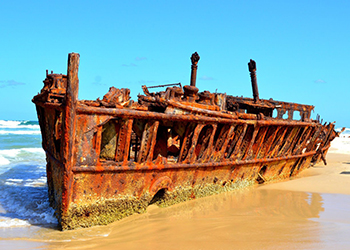 Maheno Shipwreck fraser island
